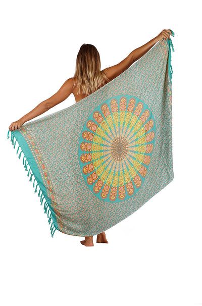 Sarong Beach Wrap 21 - Mandala