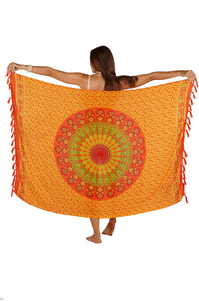 Sarong Beach Wrap 22 - Mandala